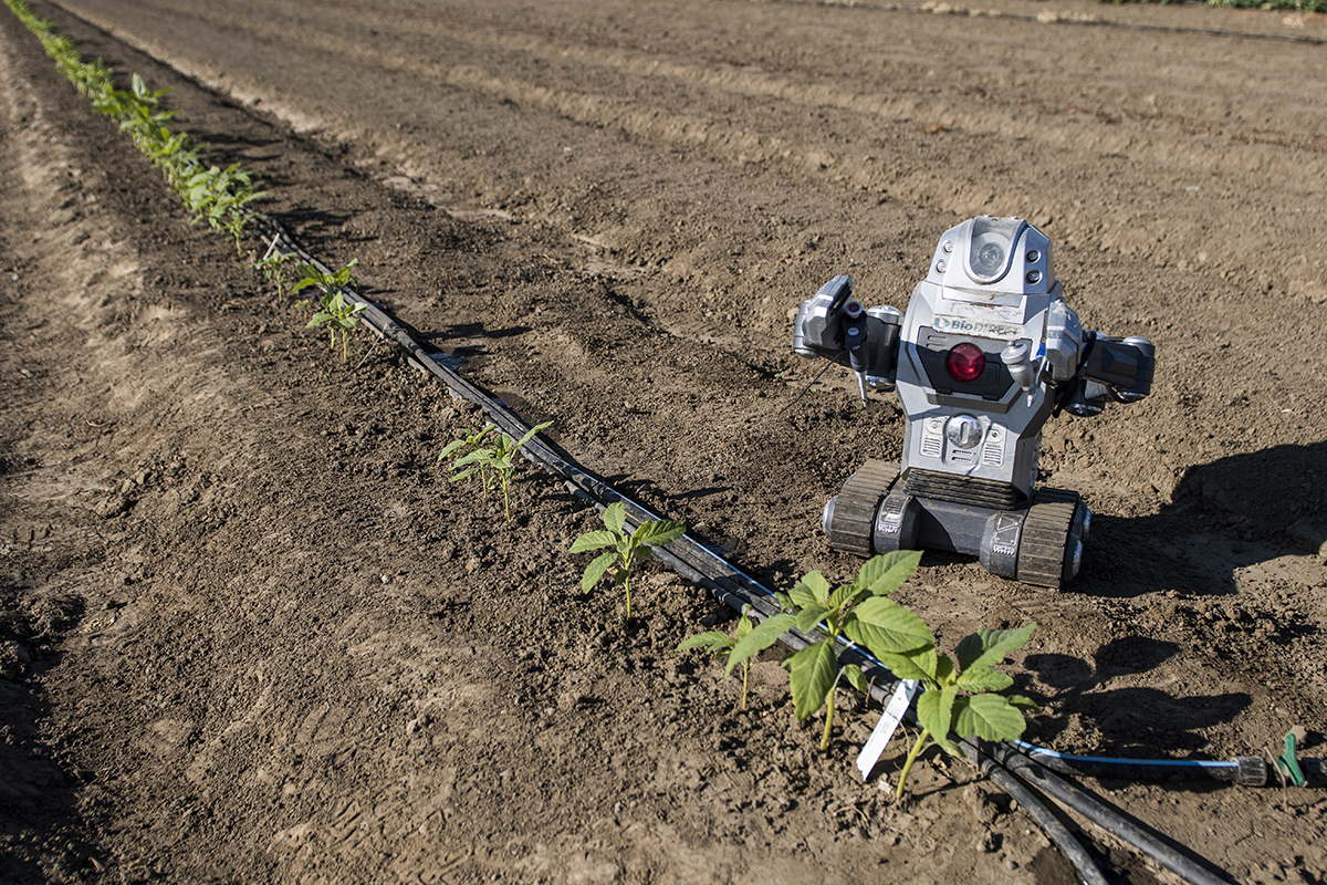 The stigma around plant genetics and bio technology research is not lost on Bayer Crop Science employees. Some even have a good sense of humor toward the stigma surrounding their profession.